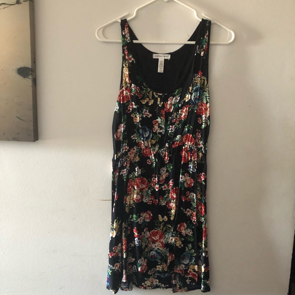 Black Floral Dress
